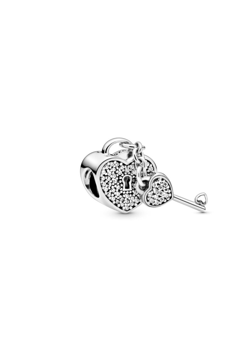 Charm Corazón Llave