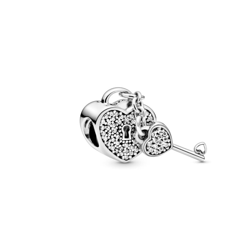 Charm Corazón Llave