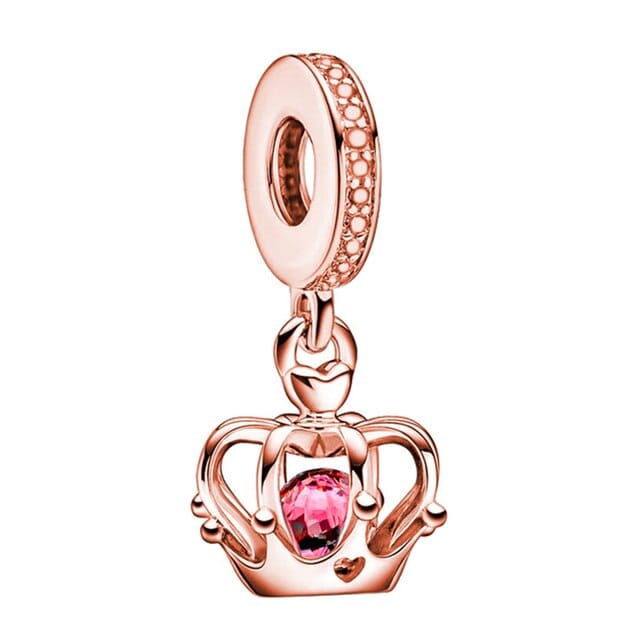 Charm Corona Rose Gold